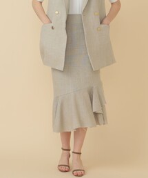 EFFE BEAMS（エッフェビームス）の「EFFE BEAMS / リネン マーメイドスカート（スカート）」