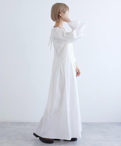 w closet（ダブルクローゼット）の「異素材ビスチェドッキング
