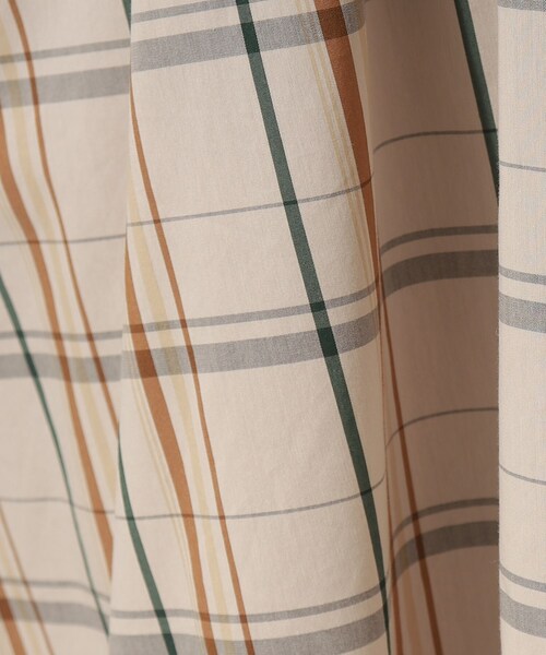 couture brooch（クチュールブローチ）の「◆【大人っぽさと可愛らしさを両得】先染めシャツワンピース（ワンピース・レディース・ブラック系1/ダークグリーン系1/ベージュ系その他4/サックスブルー系2・36/38/40/42）」の11枚目の写真