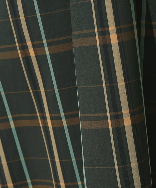 couture brooch（クチュールブローチ）の「◆【大人っぽさと可愛らしさを両得】先染めシャツワンピース（ワンピース・レディース・ブラック系1/ダークグリーン系1/ベージュ系その他4/サックスブルー系2・36/38/40/42）」の12枚目の写真