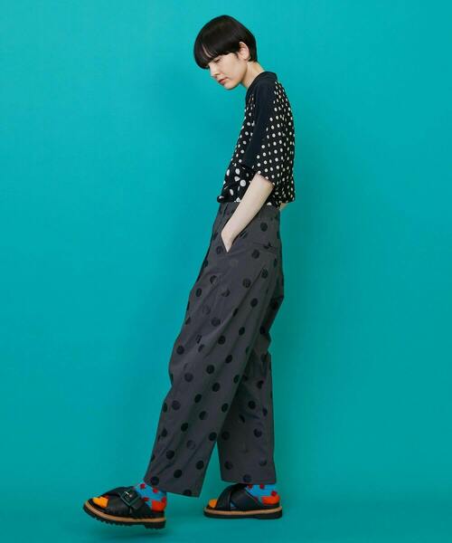 FRAPBOIS（フラボア）の「オーバルパンツ（その他パンツ・レディース・サックスブルー/ネイビー/グレー系その他/グリーン・0/1/2）」の12枚目の写真