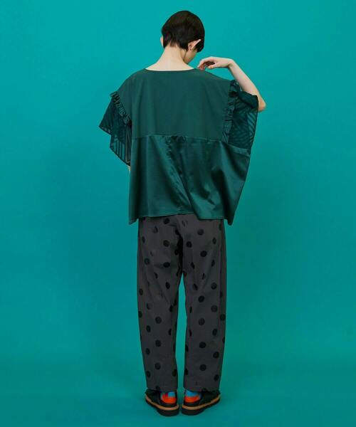 FRAPBOIS(フラボア)の「オーバルパンツ(その他パンツ・レディース・サックスブルー/ネイビー/グレー系その他/グリーン・0/1/2)」の14枚目の写真