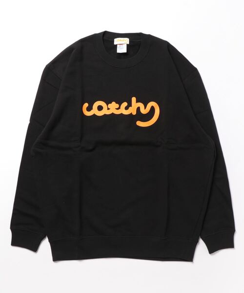 B.I.D.（ビーアイディー）の「《CATCHY》catchy LOGO PRINT SWEAT（スウェット・レディース・ブラック/ホワイト・X-LARGE）」の2枚目の写真