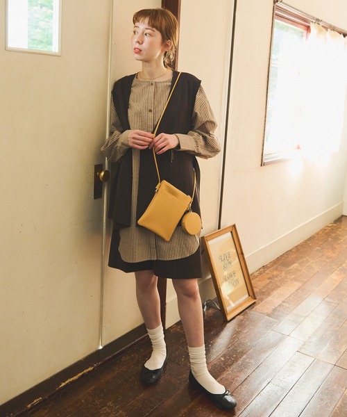 Crisp(クリスプ)の「スムースハーフパンツ(その他パンツ・レディース・アイボリー/ブラック・FREE)」の3枚目の写真