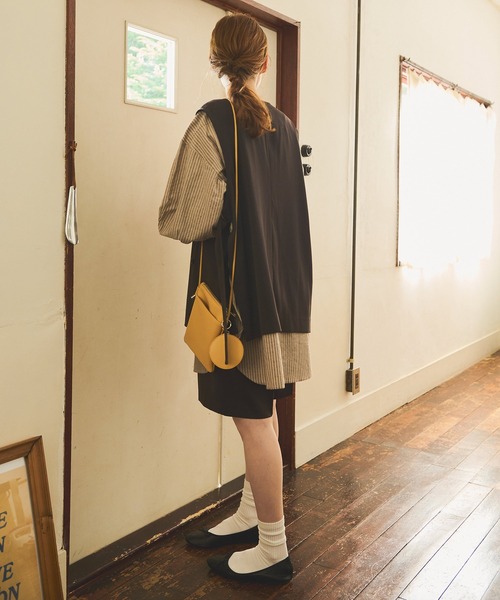 Crisp(クリスプ)の「スムースハーフパンツ(その他パンツ・レディース・アイボリー/ブラック・FREE)」の5枚目の写真