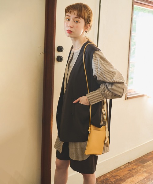 Crisp(クリスプ)の「スムースハーフパンツ(その他パンツ・レディース・アイボリー/ブラック・FREE)」の7枚目の写真