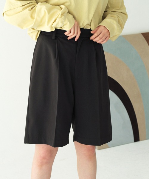 Crisp(クリスプ)の「スムースハーフパンツ(その他パンツ・レディース・アイボリー/ブラック・FREE)」の12枚目の写真