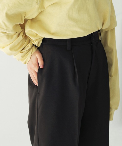 Crisp(クリスプ)の「スムースハーフパンツ(その他パンツ・レディース・アイボリー/ブラック・FREE)」の16枚目の写真