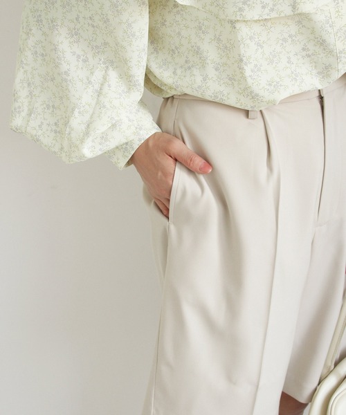 Crisp(クリスプ)の「スムースハーフパンツ(その他パンツ・レディース・アイボリー/ブラック・FREE)」の21枚目の写真