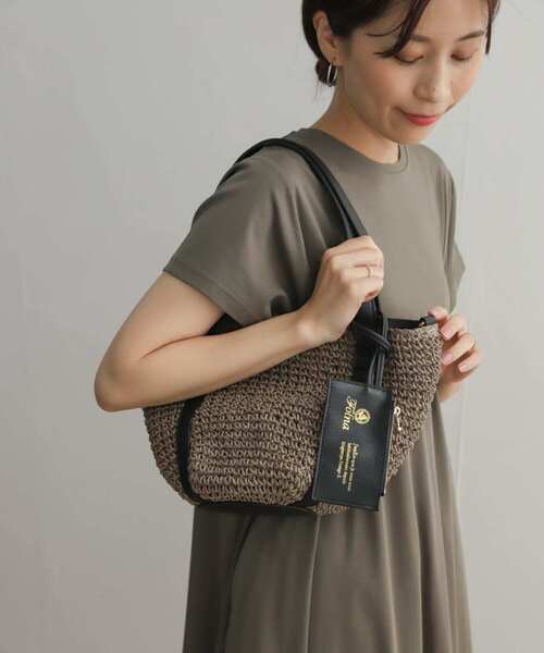 folna（フォルナ）の「『別注』Folna×DOORS　ペーパーバッグS（トートバッグ・レディース・ベージュ/グレー系その他/ベージュ系その他・ONE）」の10枚目の写真