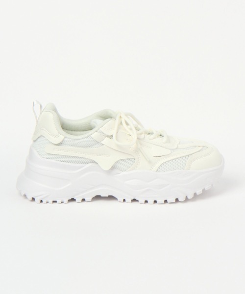 ALAND（エーランド）の「ダッドシューズ 2961837（スニーカー・レディース・ホワイト・MEDIUM/LARGE）」の10枚目の写真