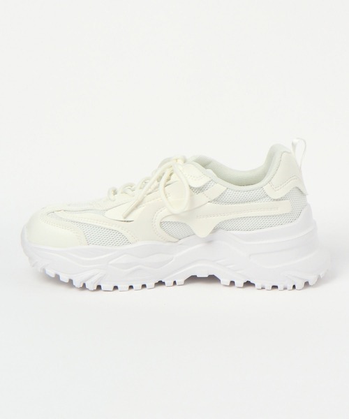 ALAND（エーランド）の「ダッドシューズ 2961837（スニーカー・レディース・ホワイト・MEDIUM/LARGE）」の3枚目の写真