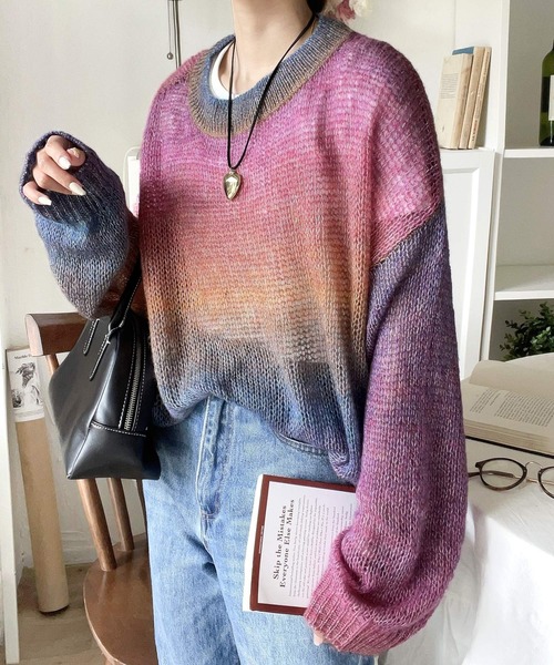 ニット セーター スリット開きマルチウェイニット レディース XS-LLsize》マルチウェイニットワンピース【洗濯機洗い可