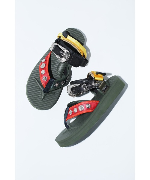 TOGA PULLA(トーガ プルラ)の「TOGA × SUICOKE レディース TOGA × SUICOKE TONO(サンダル・レディース・ブラック/ベージュ/カーキブラウン・24/25/23)」の5枚目の写真