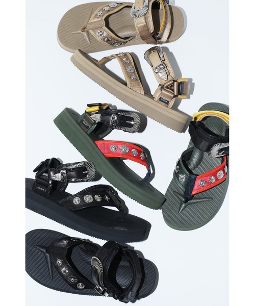 TOGA PULLA(トーガ プルラ)の「TOGA × SUICOKE レディース TOGA × SUICOKE TONO(サンダル・レディース・ブラック/ベージュ/カーキブラウン・24/25/23)」の6枚目の写真