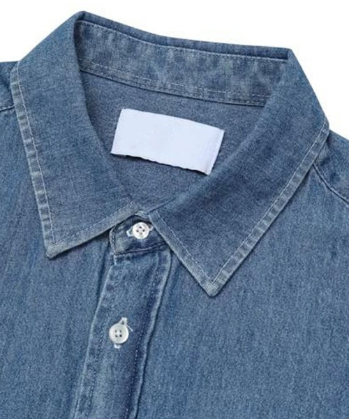ASCLO(エジュクロ)の「【THE KLOBAL STAGE 韓国アイドル着用】ASCLO Digan Classic Denim Shirt(シャツ/ブラウス・メンズ・ダークブルー・MEDIUM/LARGE)」の3枚目の写真