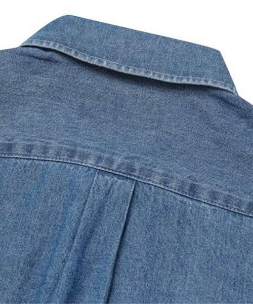 ASCLO(エジュクロ)の「【THE KLOBAL STAGE 韓国アイドル着用】ASCLO Digan Classic Denim Shirt(シャツ/ブラウス・メンズ・ダークブルー・MEDIUM/LARGE)」の4枚目の写真