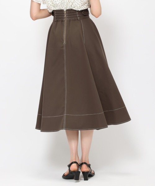 MISCH MASCH(ミッシュマッシュ)の「■2023春夏新作■サイドバックルスカート/MM327219(スカート・レディース・ブラック/ブラウン/ピンク/ブルー・S/M)」の8枚目の写真
