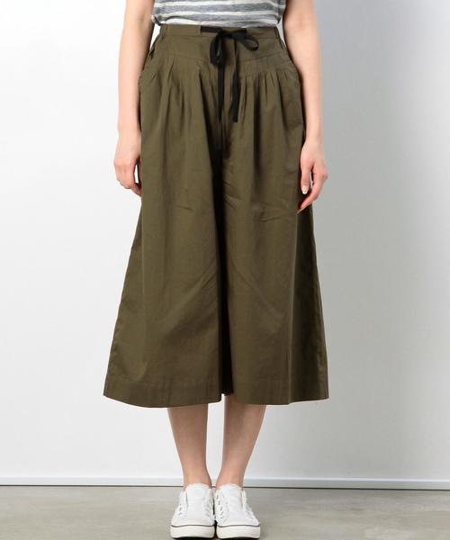 coen(コーエン)の「【Market】タックガウチョパンツ2(その他パンツ・レディース・オリーブ/ネイビー・LARGE/MEDIUM)」の10枚目の写真