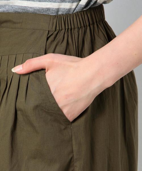 coen(コーエン)の「【Market】タックガウチョパンツ2(その他パンツ・レディース・オリーブ/ネイビー・LARGE/MEDIUM)」の4枚目の写真