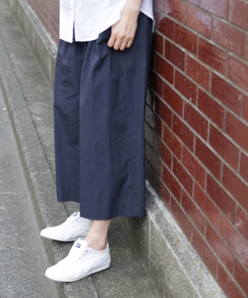 coen(コーエン)の「【Market】タックガウチョパンツ2(その他パンツ・レディース・オリーブ/ネイビー・LARGE/MEDIUM)」の14枚目の写真