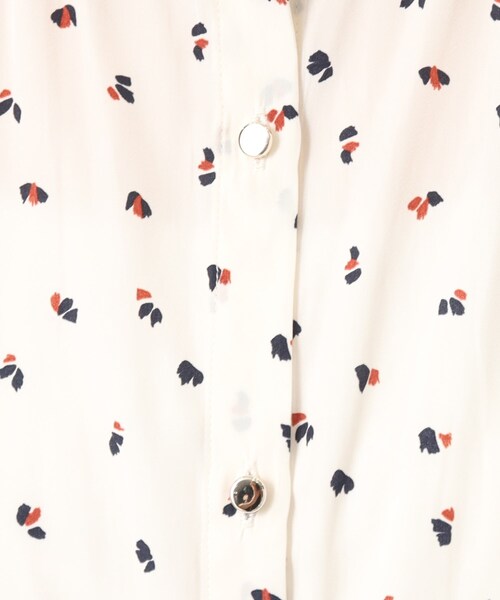 grove(グローブ)の「◆ヴィンテージサテンフレンチスリーブブラウス(シャツ/ブラウス・レディース・アイボリー/チャコール/アイボリー系/アイボリー系4/サックスブルー系・02/03/01/04/05)」の15枚目の写真