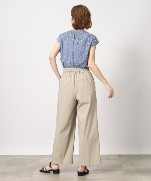 grove(グローブ)の「◆ヴィンテージサテンフレンチスリーブブラウス(シャツ/ブラウス・レディース・アイボリー/チャコール/アイボリー系/アイボリー系4/サックスブルー系・02/03/01/04/05)」の18枚目の写真