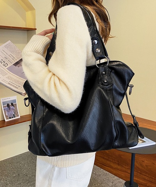 decouture 本革2WAY A4収納デクチュールショルダーバッグ