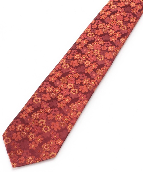 フラワージャカード ネクタイ