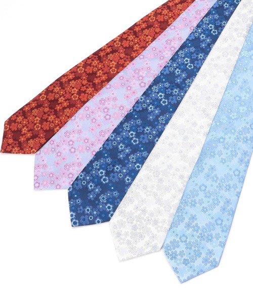 フラワージャカード ネクタイ