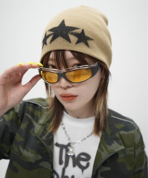 XU（エックスユー）の「ストリートファッション XU エックスユー speed sunglasses サングラス カラーレンズ（サングラス・メンズ・イエロー/ブラック/クリア・ONE SIZE）」の3枚目の写真