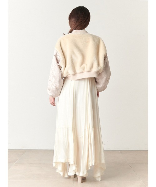 Alpha Industries（アルファインダストリーズ）の「【SNIDEL×ALPHA】MA-1（MA-1・レディース・ブラック/オフホワイト・FREE）」の21枚目の写真