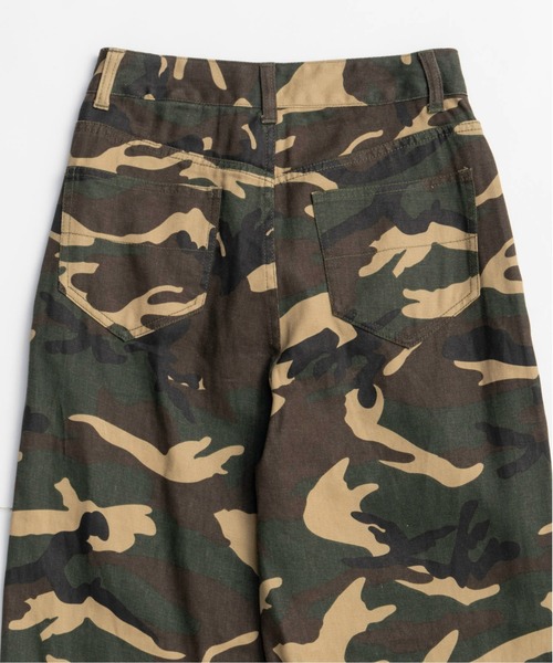 MAISON SPECIAL（メゾンスペシャル）の「Multi Way Wrap Denim/マルチウェイラップデニム（デニムパンツ・レディース・カーキ/ブラック/ブルー/マルチ・38/36）」の13枚目の写真