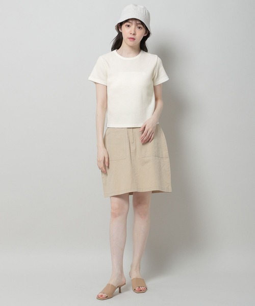 3.3 Field Trip (3.3フィールドトリップ)の「3.3 Field Trip/ロゴT 2970130(Tシャツ/カットソー・レディース・アイボリー/セージグリーン・FREE)」の22枚目の写真
