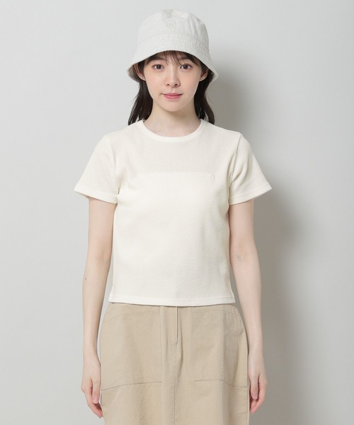 3.3 Field Trip (3.3フィールドトリップ)の「3.3 Field Trip/ロゴT 2970130(Tシャツ/カットソー・レディース・アイボリー/セージグリーン・FREE)」の12枚目の写真