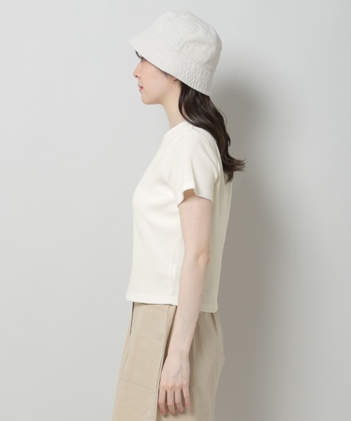 3.3 Field Trip (3.3フィールドトリップ)の「3.3 Field Trip/ロゴT 2970130(Tシャツ/カットソー・レディース・アイボリー/セージグリーン・FREE)」の17枚目の写真