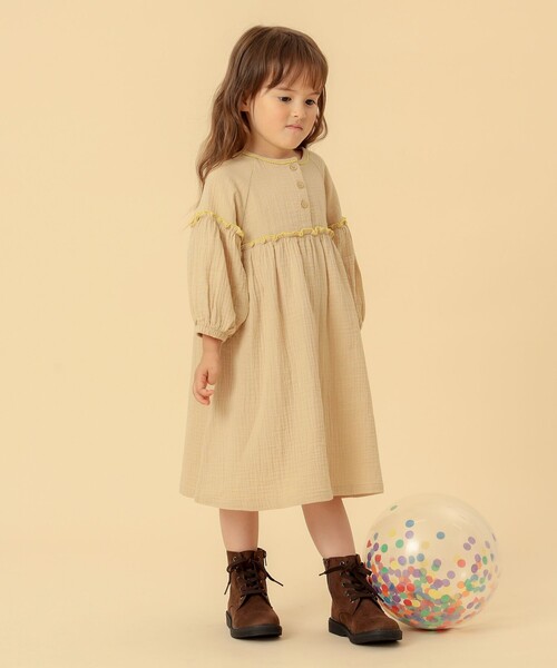 BEAMS mini（ビームスミニ）の「BEAMS mini / レースアップ ショートブーツ（16～19cm）（ブーツ・キッズ・モカ/ブラック・16/17/18/19）」の10枚目の写真