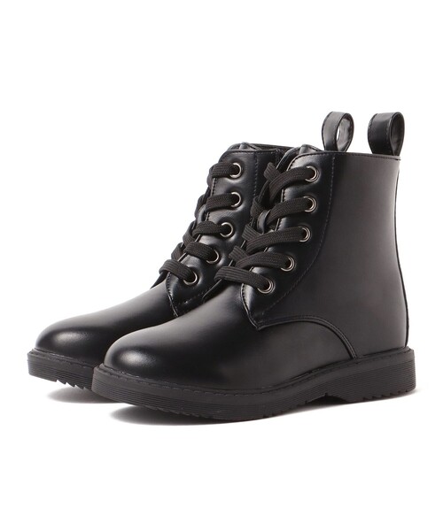 BEAMS mini（ビームスミニ）の「BEAMS mini / レースアップ ショートブーツ（16～19cm）（ブーツ・キッズ・モカ/ブラック・16/17/18/19）」の21枚目の写真