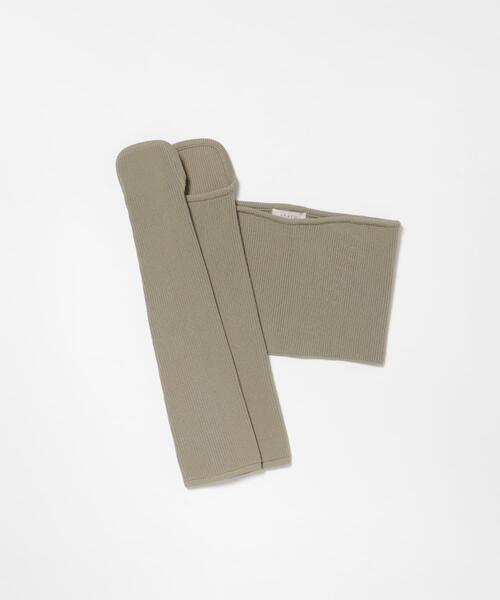 LAATO(ラート)の「BUSTIER ARMWARMERS(ニット/セーター・レディース・ブラウン/ベージュ/ボルドー・FREE)」の3枚目の写真