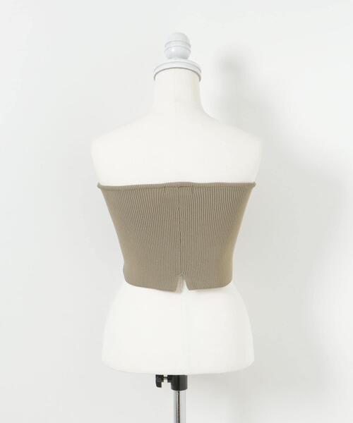 LAATO(ラート)の「BUSTIER ARMWARMERS(ニット/セーター・レディース・ブラウン/ベージュ/ボルドー・FREE)」の9枚目の写真