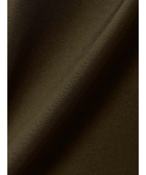 Perfect Suit FActory（パーフェクトスーツファクトリー）の「【お仕事OK】ダブルツイル　前明きブラウス　MIXビジューボタン　ピンク/カーキ（シャツ/ブラウス・レディース・サーモンピンク/カーキ・L/S/M）」の13枚目の写真