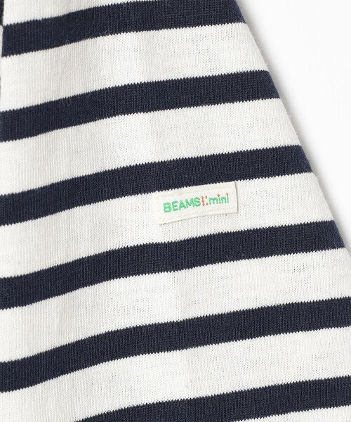 BEAMS mini（ビームスミニ）の「BEAMS mini / ボーダー ロングスリーブ Tシャツ 23FW（90～150cm）（Tシャツ/カットソー・キッズ・ホワイト系その他5/その他1/ブルー系その他3/その他・90/150/100/110/130/140/120）」の11枚目の写真
