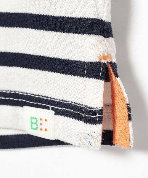 BEAMS mini（ビームスミニ）の「BEAMS mini / ボーダー ロングスリーブ Tシャツ 23FW（90～150cm）（Tシャツ/カットソー・キッズ・ホワイト系その他5/その他1/ブルー系その他3/その他・90/150/100/110/130/140/120）」の13枚目の写真