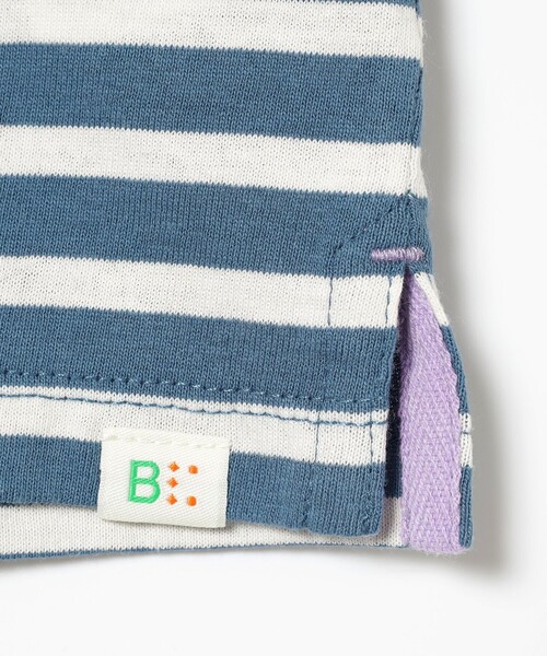 BEAMS mini（ビームスミニ）の「BEAMS mini / ボーダー ロングスリーブ Tシャツ 23FW（90～150cm）（Tシャツ/カットソー・キッズ・ホワイト系その他5/その他1/ブルー系その他3/その他・90/150/100/110/130/140/120）」の16枚目の写真