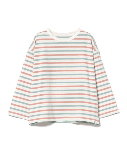 BEAMS mini（ビームスミニ）の「BEAMS mini / ボーダー ロングスリーブ Tシャツ 23FW（90～150cm）（Tシャツ/カットソー・キッズ・ホワイト系その他5/その他1/ブルー系その他3/その他・90/150/100/110/130/140/120）」の17枚目の写真