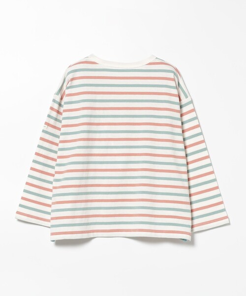 BEAMS mini（ビームスミニ）の「BEAMS mini / ボーダー ロングスリーブ Tシャツ 23FW（90～150cm）（Tシャツ/カットソー・キッズ・ホワイト系その他5/その他1/ブルー系その他3/その他・90/150/100/110/130/140/120）」の18枚目の写真