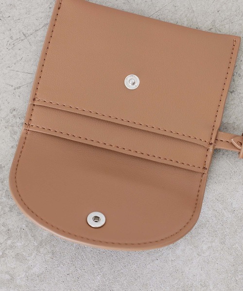EFOLE(エフォル)の「Smart phone shoulder bag / スマホショルダー バッグ(ショルダーバッグ・レディース・ブラック/キャメル/グリーン/イエロー/グレイッシュブルー・FREE)」の12枚目の写真