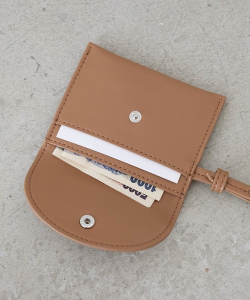 EFOLE(エフォル)の「Smart phone shoulder bag / スマホショルダー バッグ(ショルダーバッグ・レディース・ブラック/キャメル/グリーン/イエロー/グレイッシュブルー・FREE)」の16枚目の写真
