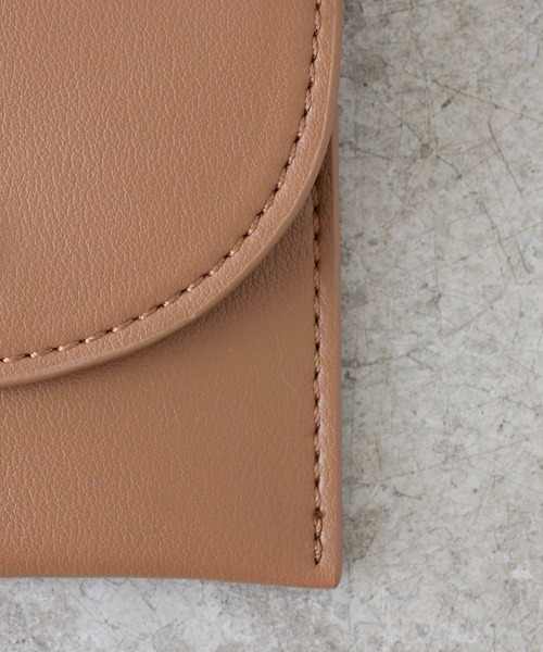 EFOLE(エフォル)の「Smart phone shoulder bag / スマホショルダー バッグ(ショルダーバッグ・レディース・ブラック/キャメル/グリーン/イエロー/グレイッシュブルー・FREE)」の18枚目の写真