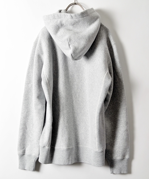 Champion（チャンピオン）の「Champion(チャンピオン)×SHIPS AUTHENTIC: 別注 リバースウィーブ プルオーバー スナップ/フーデッド スウェット■（パーカー・メンズ・ネイビー/ナチュラル/ヘザ－グレー・LARGE/MEDIUM/SMALL）」の9枚目の写真